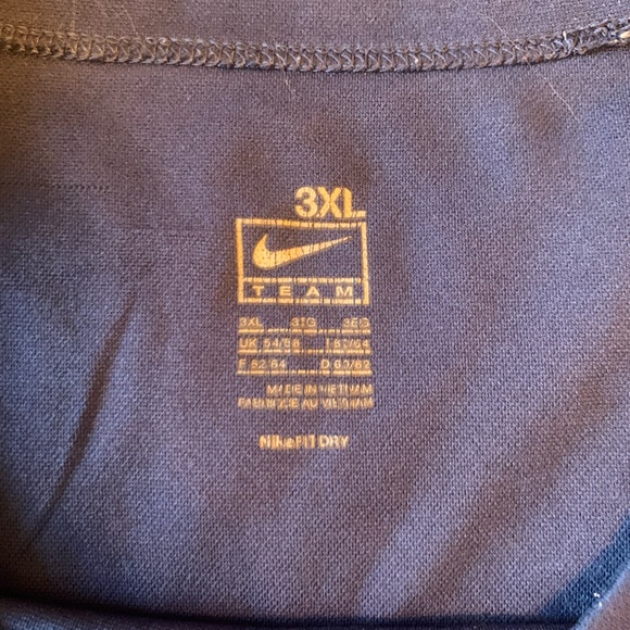 Illinois Fighting Illini T Shirt (Player Worn) - 3XL - Blue - Picture 2 of 3